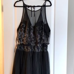 Black formal dress